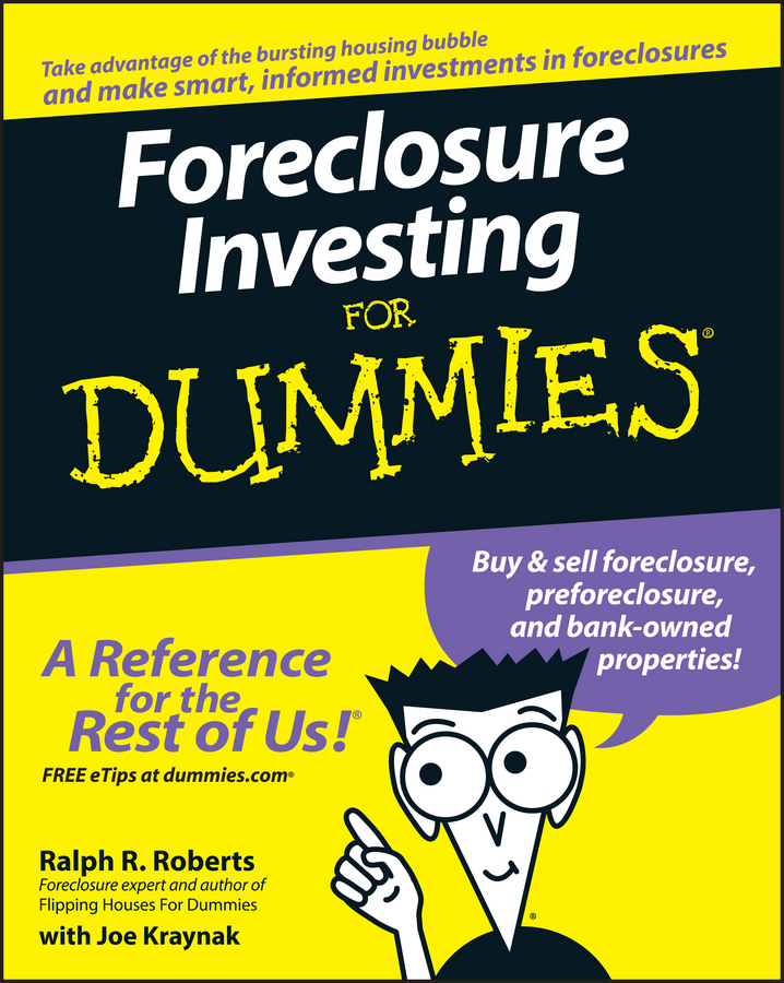 Обложка книги «Foreclosure Investing For Dummies»