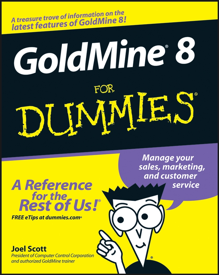 Обложка книги «GoldMine 8 For Dummies»