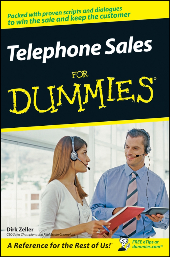 Обложка книги «Telephone Sales For Dummies»