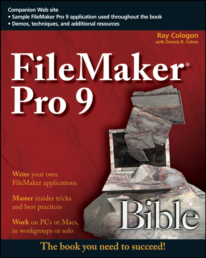 Обложка книги «FileMaker Pro 9 Bible»