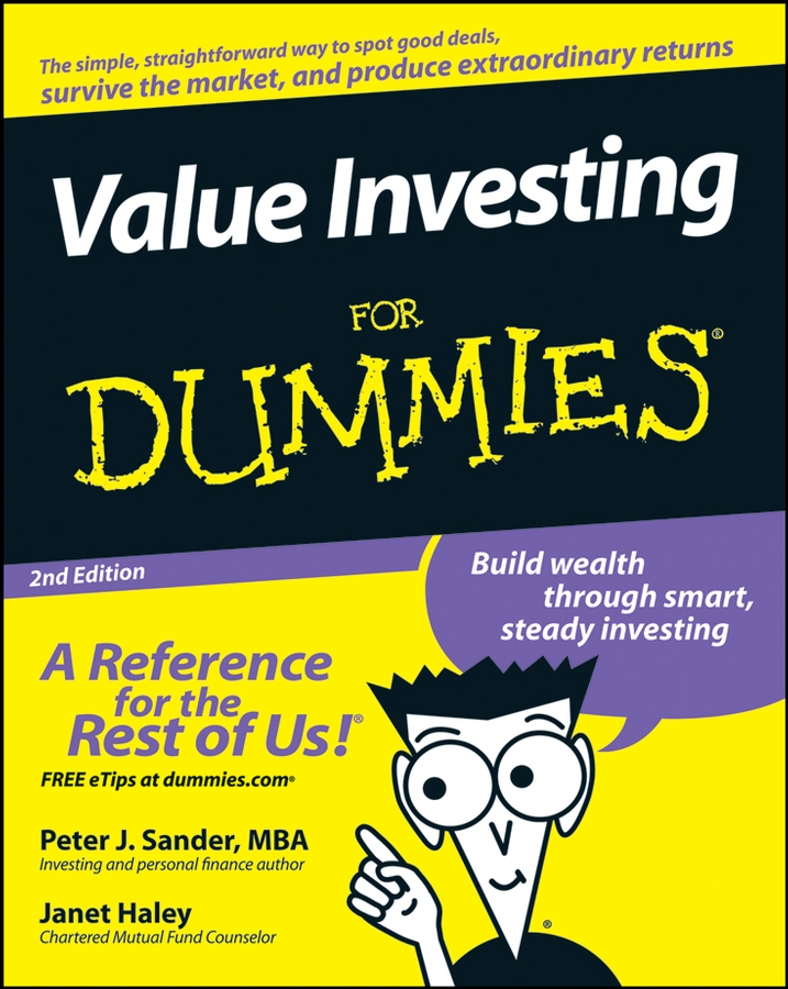 Обложка книги «Value Investing For Dummies»