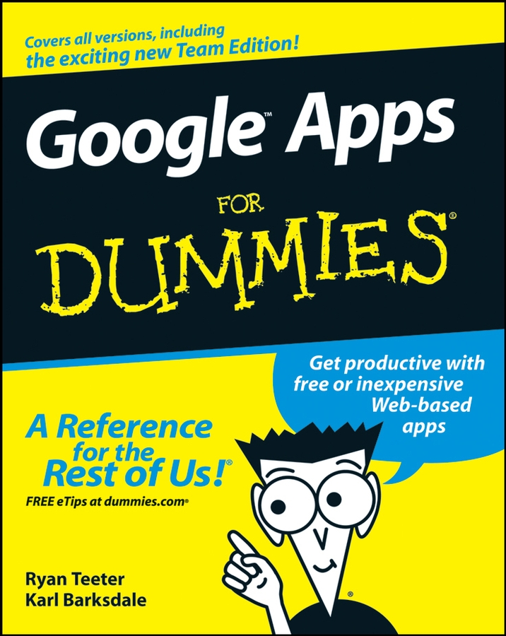 Обложка книги «Google Apps For Dummies»