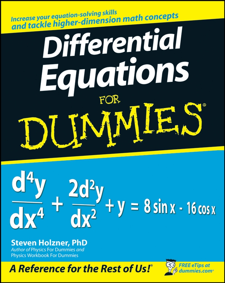 Обложка книги «Differential Equations For Dummies»