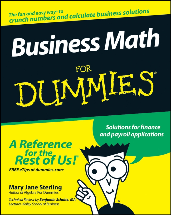 Обложка книги «Business Math For Dummies»