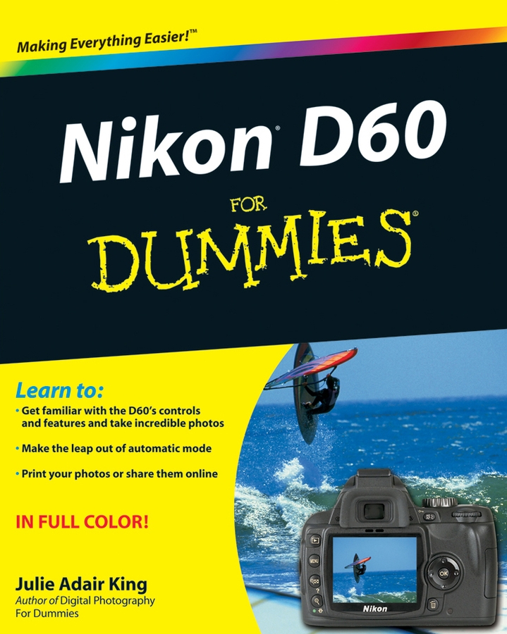 Обложка книги «Nikon D60 For Dummies»