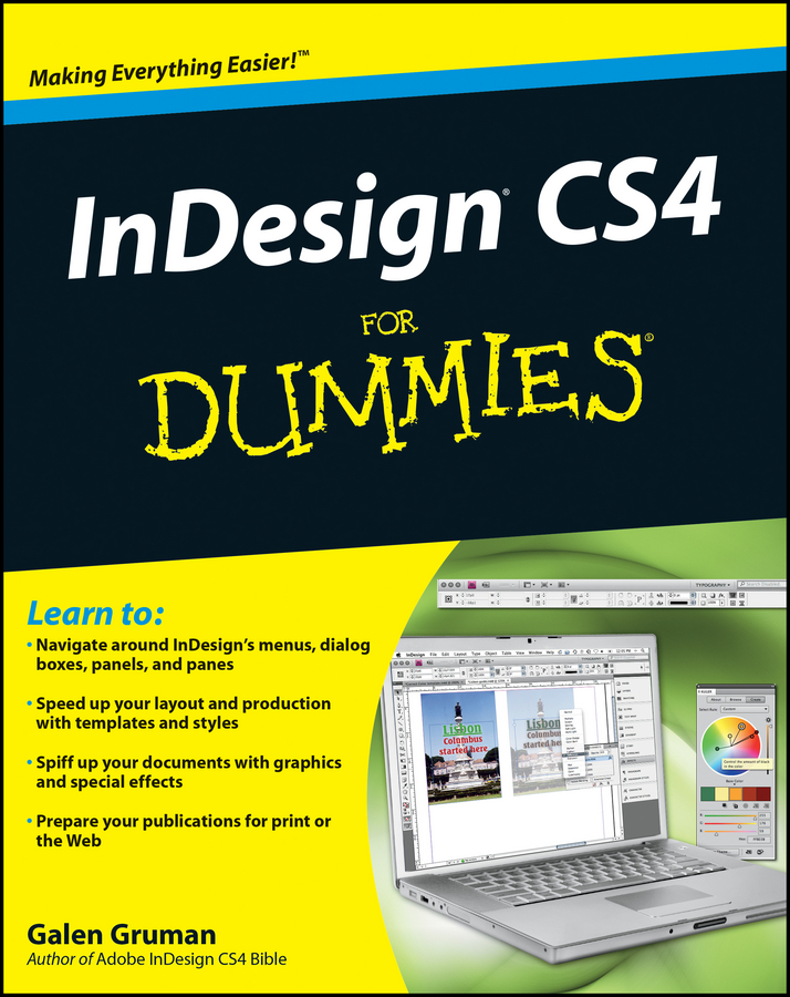 Обложка книги «InDesign CS4 For Dummies»