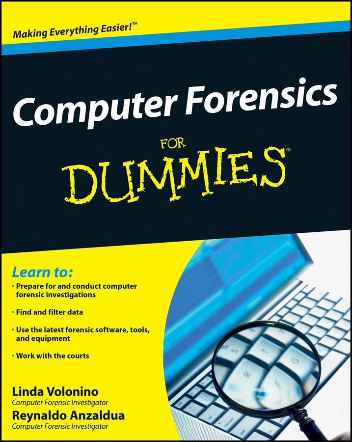 Обложка книги «Computer Forensics For Dummies»