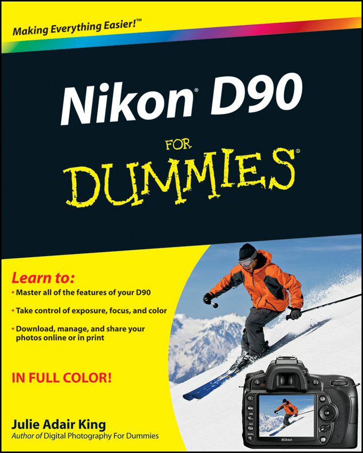 Обложка книги «Nikon D90 For Dummies»