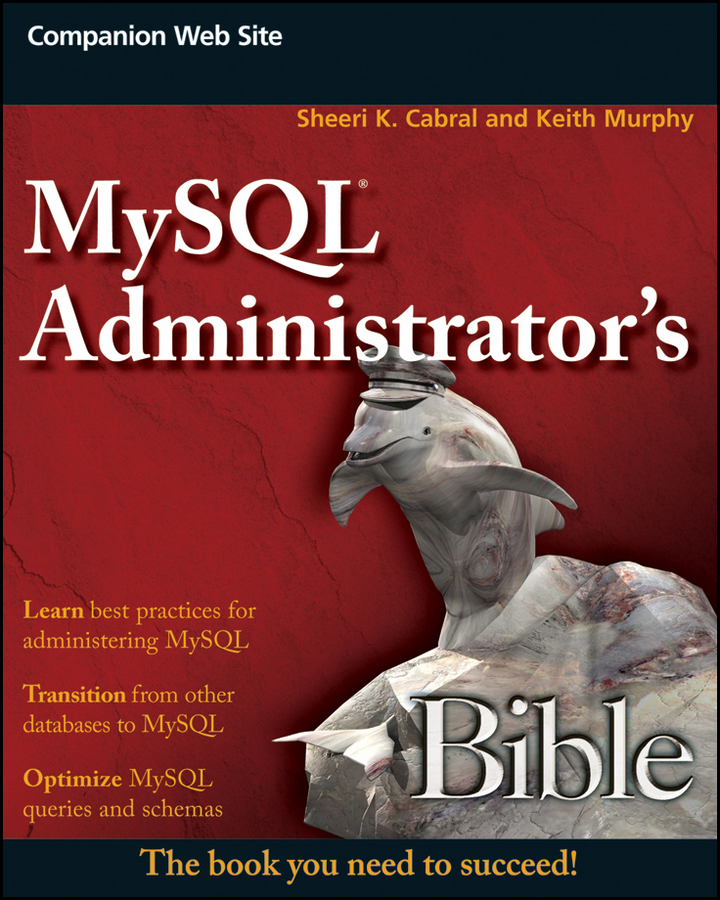 Обложка книги «MySQL Administrator's Bible»
