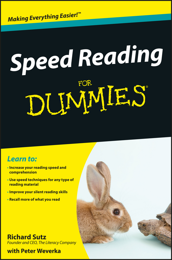 Обложка книги «Speed Reading For Dummies»