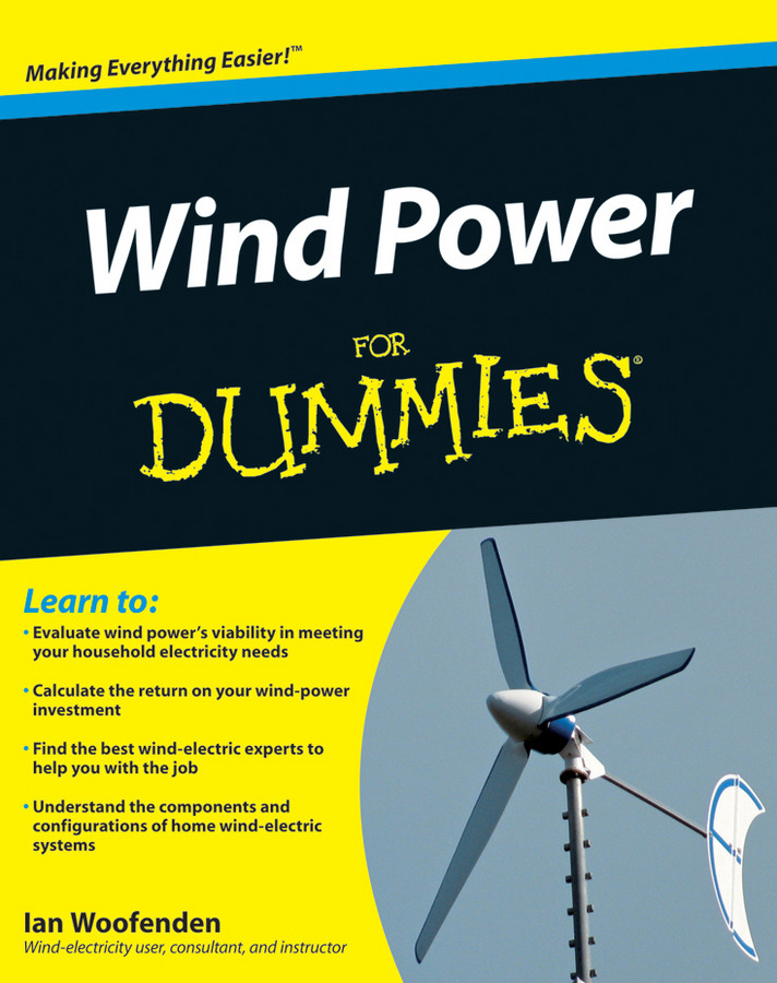 Обложка книги «Wind Power For Dummies»