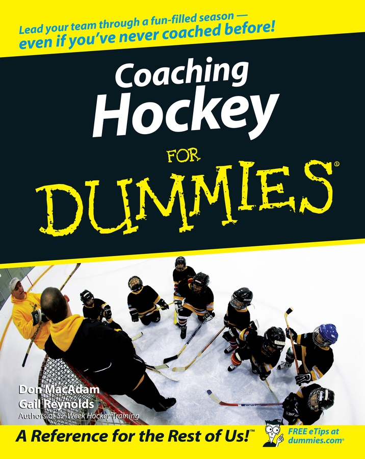 Обложка книги «Coaching Hockey For Dummies»