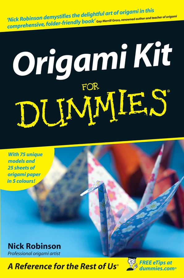 Обложка книги «Origami Kit For Dummies»