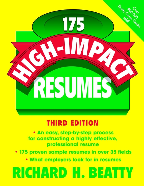 Обложка книги «175 High-Impact Resumes»
