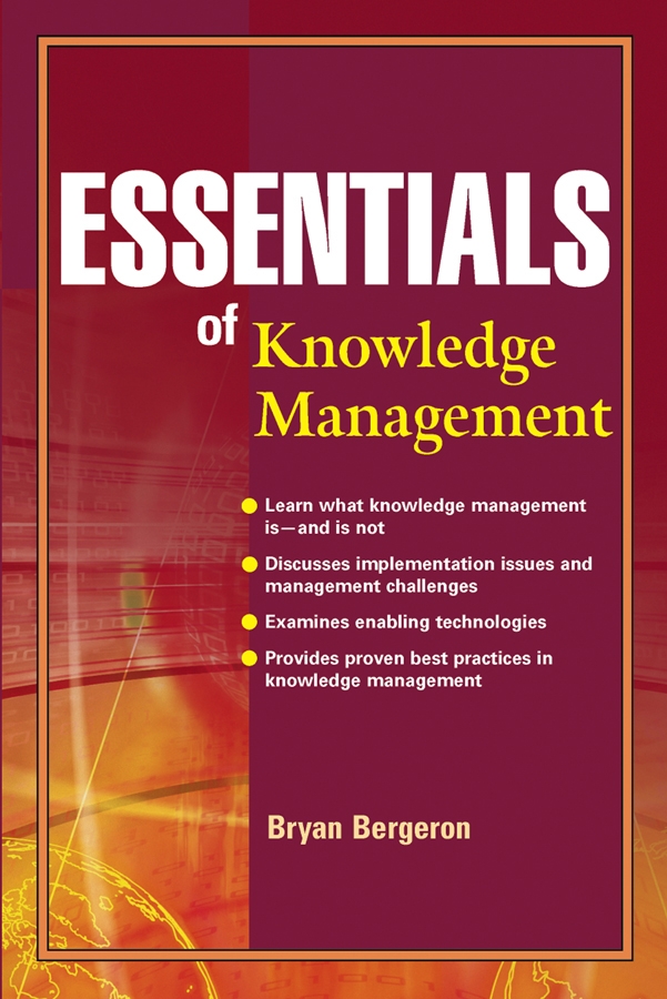 Обложка книги «Essentials of Knowledge Management»