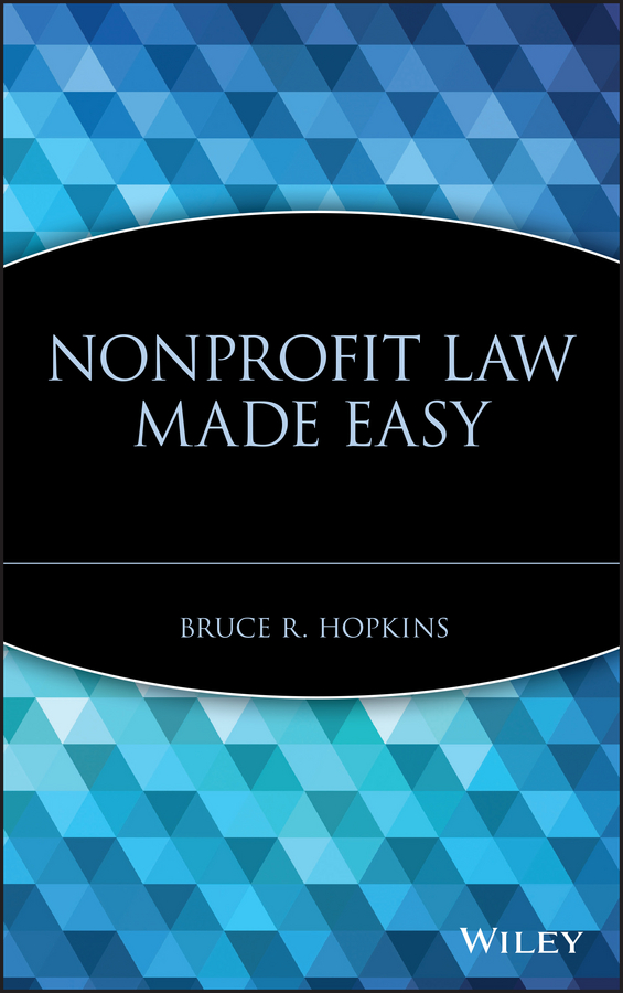 Обложка книги «Nonprofit Law Made Easy»