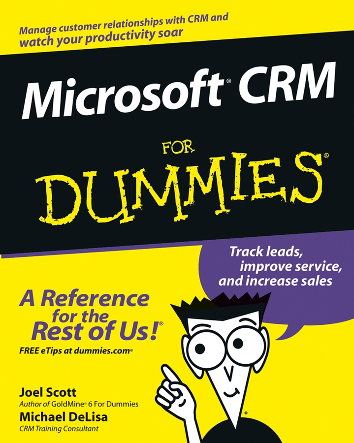 Обложка книги «Microsoft CRM For Dummies»