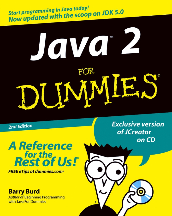 Обложка книги «Java 2 For Dummies»