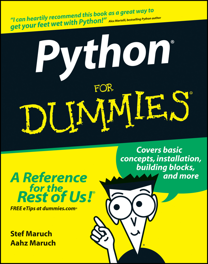 Обложка книги «Python For Dummies»