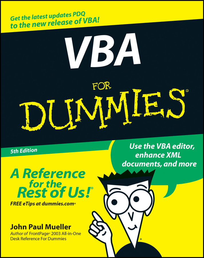 Обложка книги «VBA For Dummies»