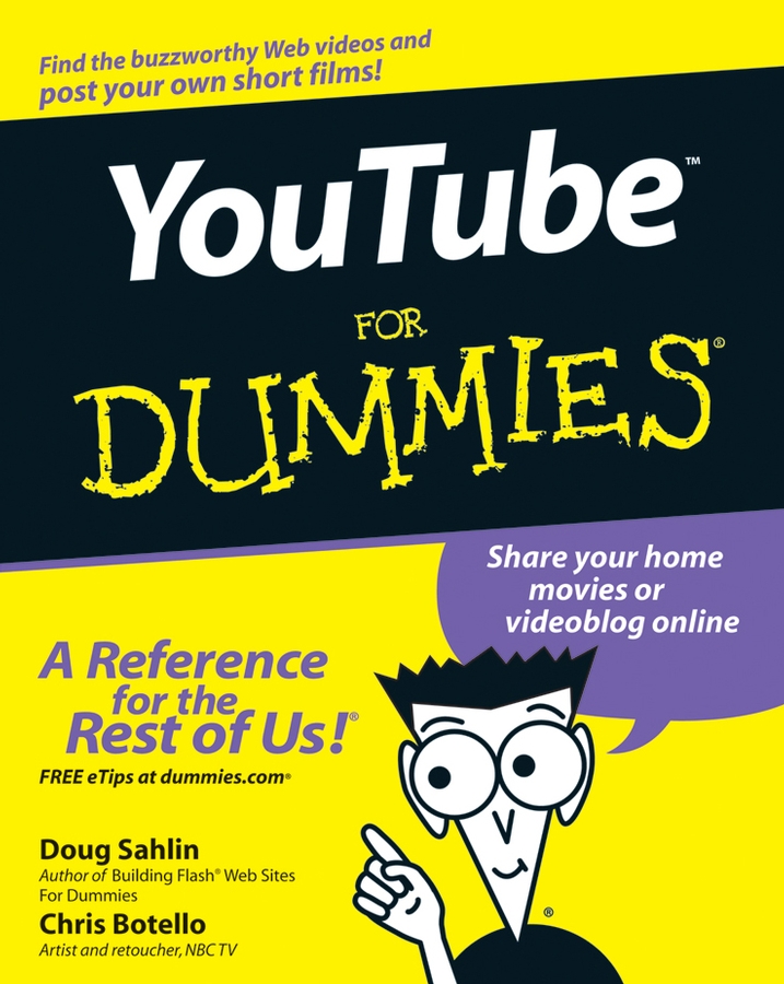 Обложка книги «YouTube For Dummies»