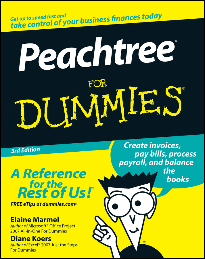 Обложка книги «Peachtree For Dummies»