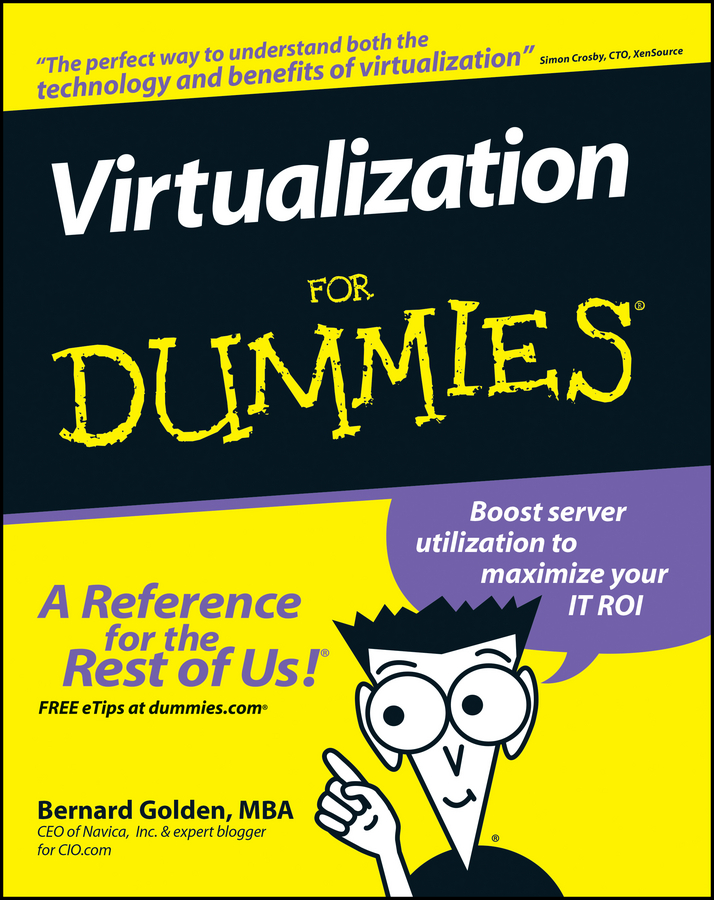 Обложка книги «Virtualization For Dummies»