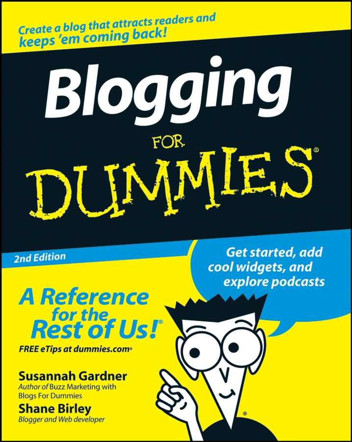 Обложка книги «Blogging For Dummies»