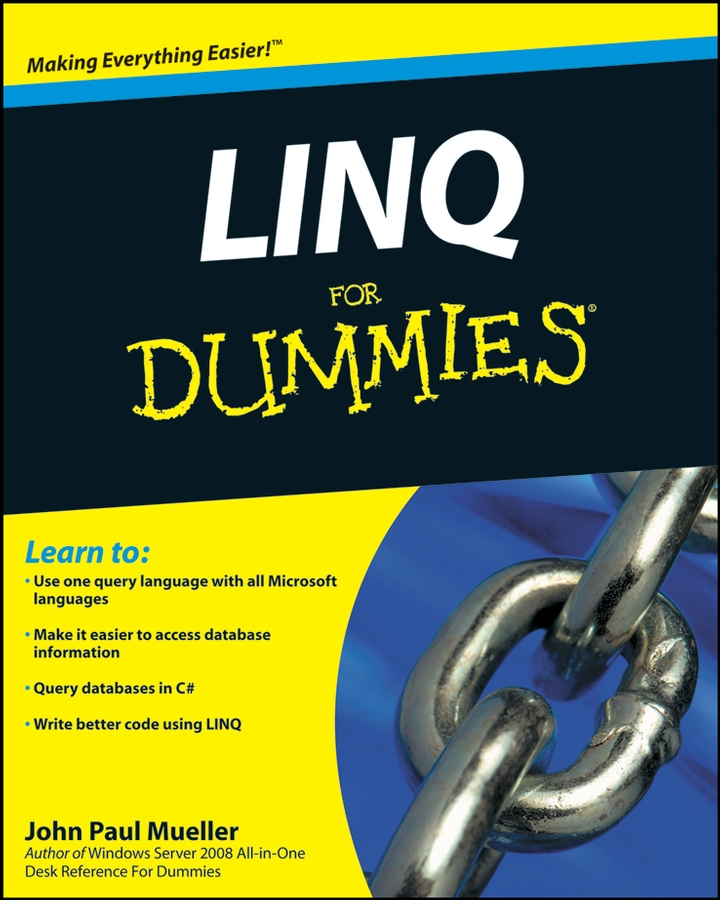 Обложка книги «LINQ For Dummies»