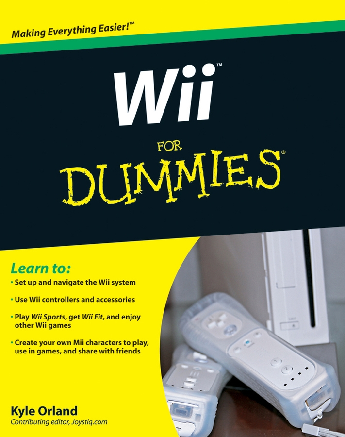 Обложка книги «Wii For Dummies»