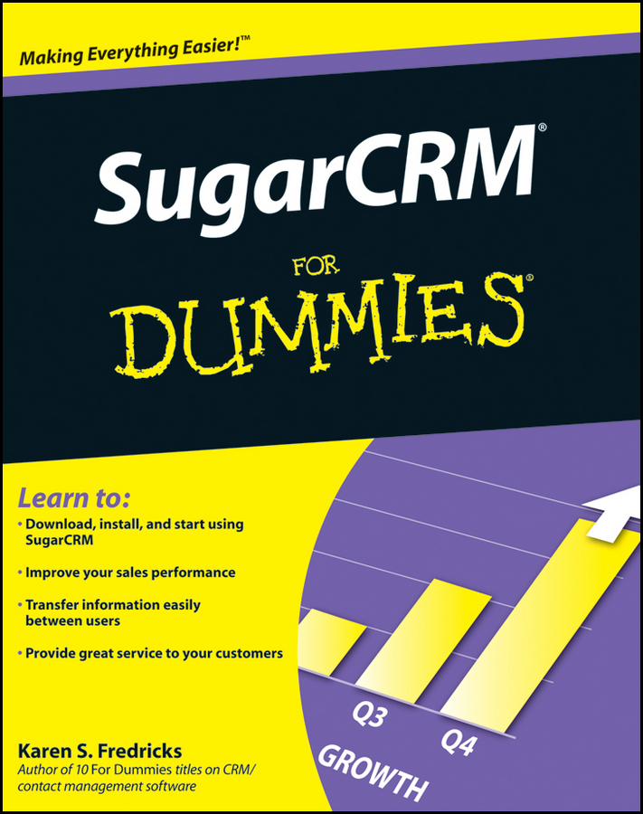 Обложка книги «SugarCRM For Dummies»