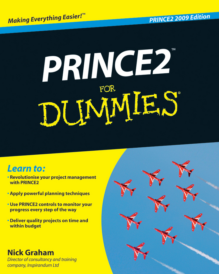 Обложка книги «PRINCE2 For Dummies»