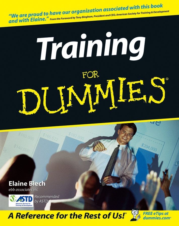 Обложка книги «Training For Dummies»