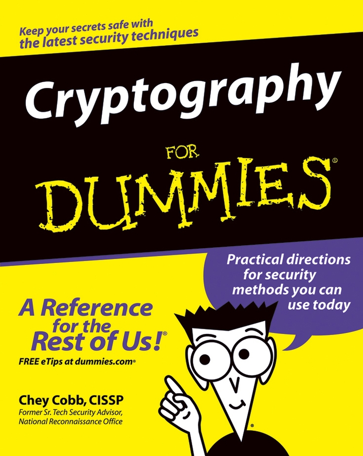 Обложка книги «Cryptography For Dummies»