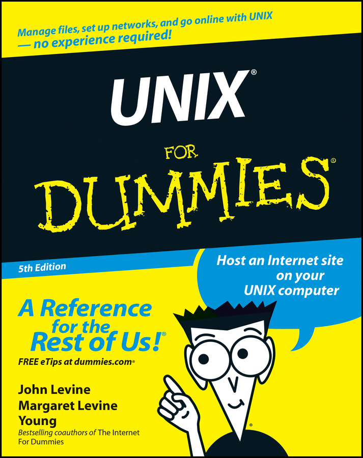 Обложка книги «UNIX For Dummies»