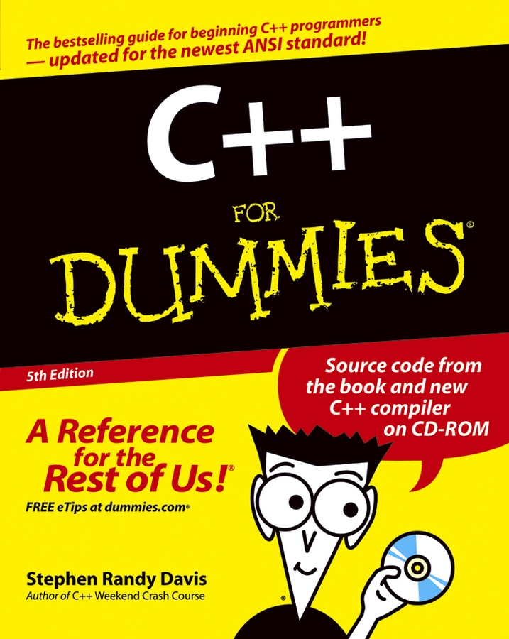 Обложка книги «C++ For Dummies»