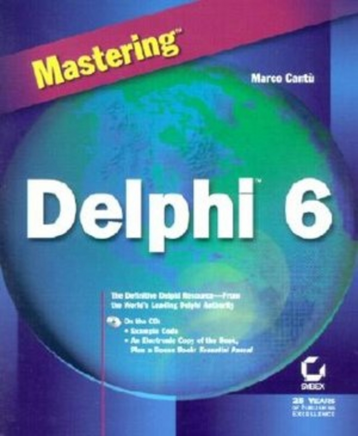 Обложка книги «Mastering Delphi 6»
