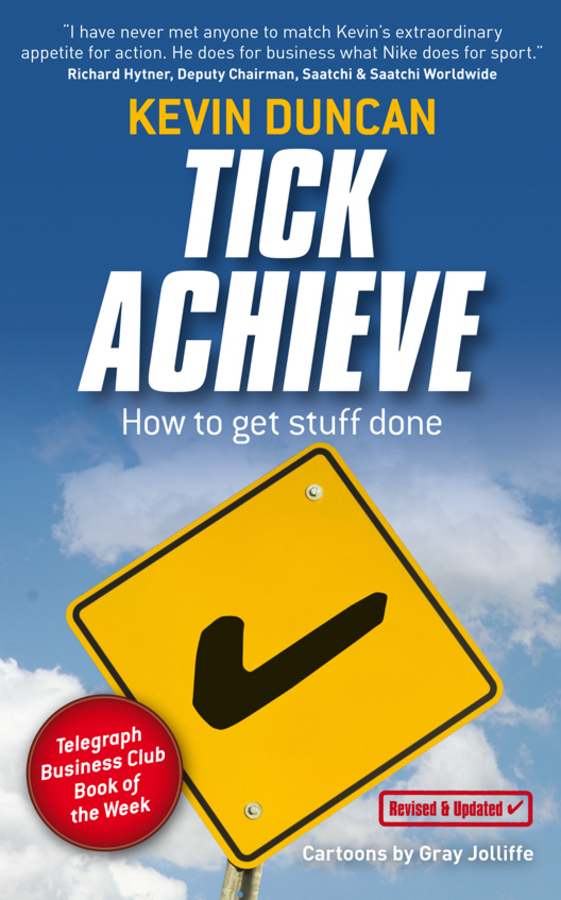 Обложка книги «Tick Achieve. How to Get Stuff Done»