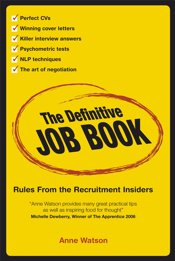 Обложка книги «The Definitive Job Book. Rules from the Recruitment Insiders»