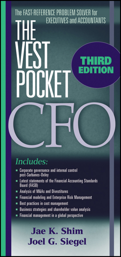 Обложка книги «The Vest Pocket CFO»