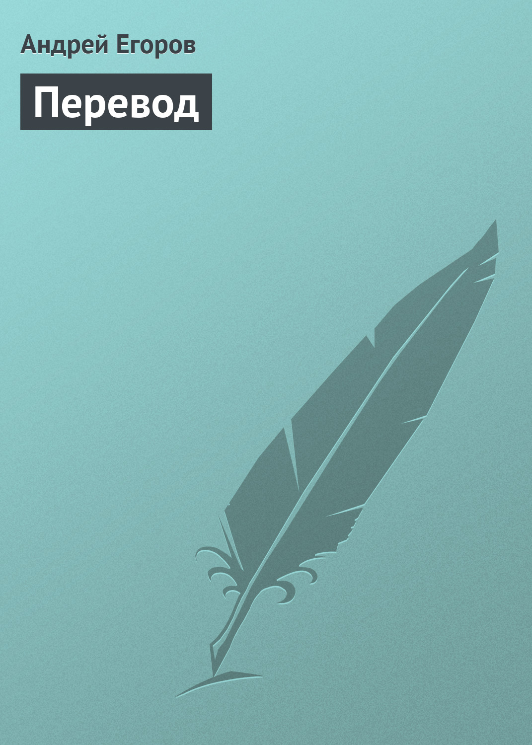 Обложка книги «Перевод»