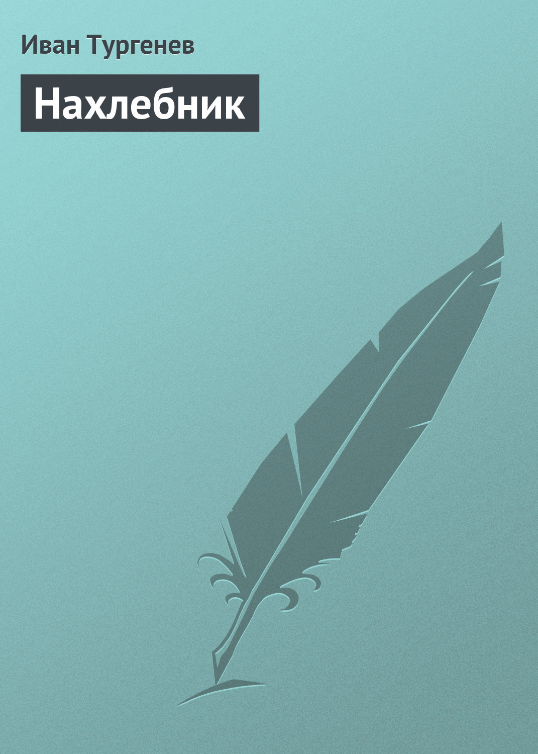 Обложка книги «Нахлебник»