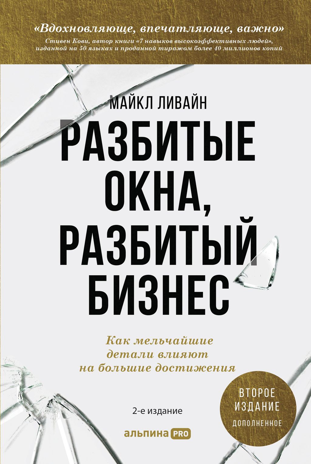 Обложка книги «Разбитые окна, разбитый бизнес. Как мельчайшие детали влияют на большие достижения»