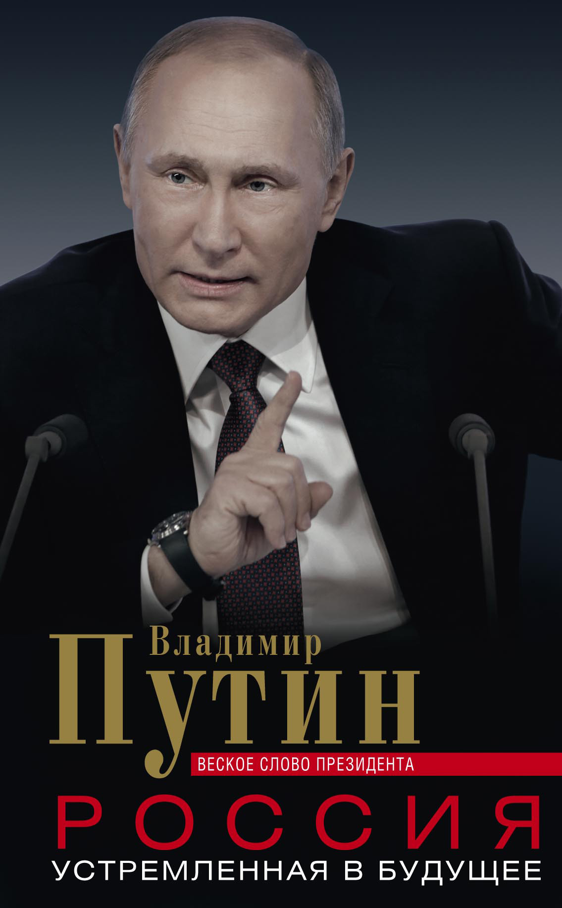 Обложка книги «Россия, устремленная в будущее. Веское слово президента»