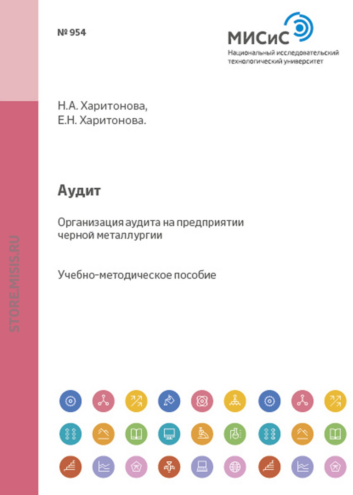Обложка книги «Аудит. Организация аудита на предприятии черной металлургии»