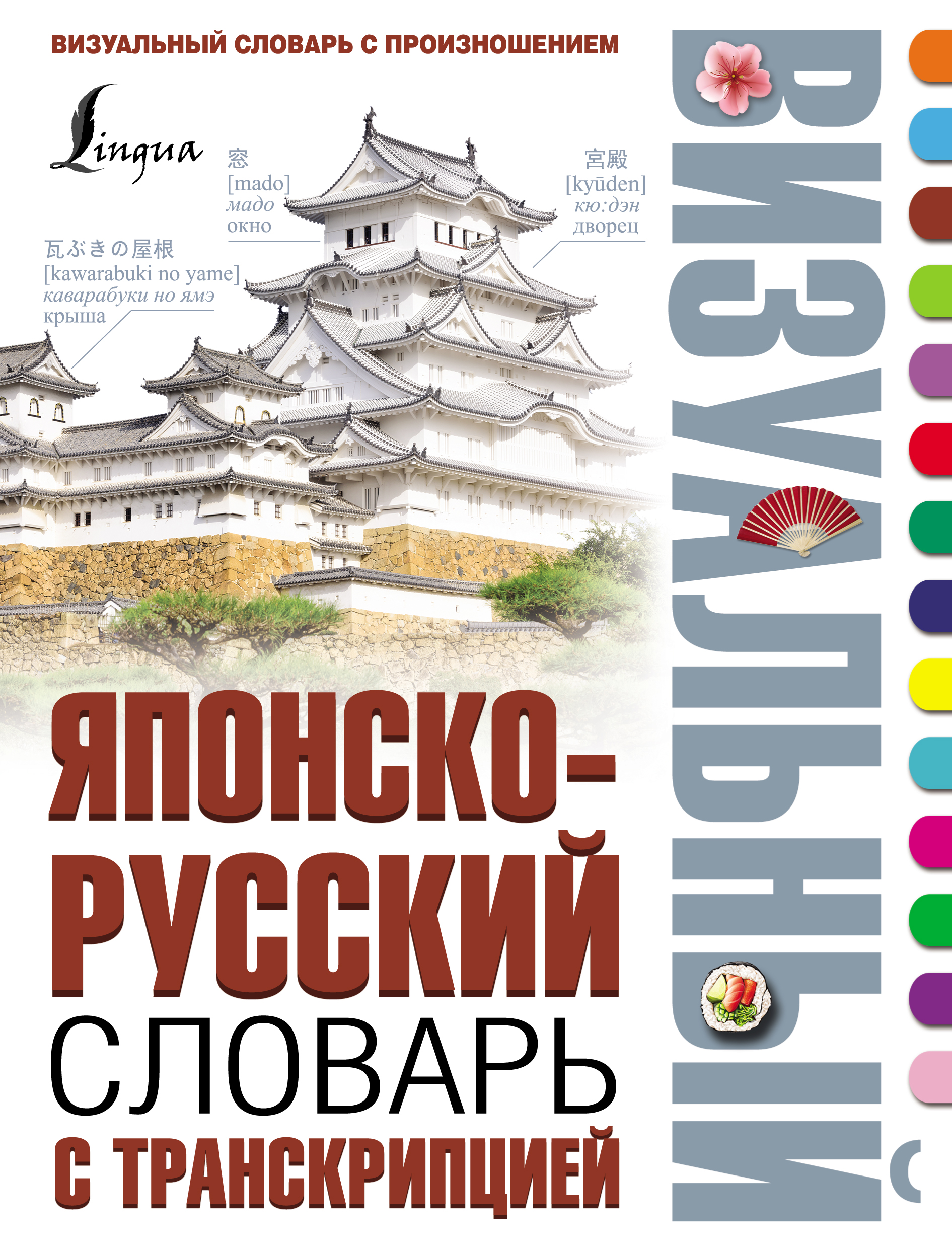 Обложка книги «Японско-русский визуальный словарь с транскрипцией»
