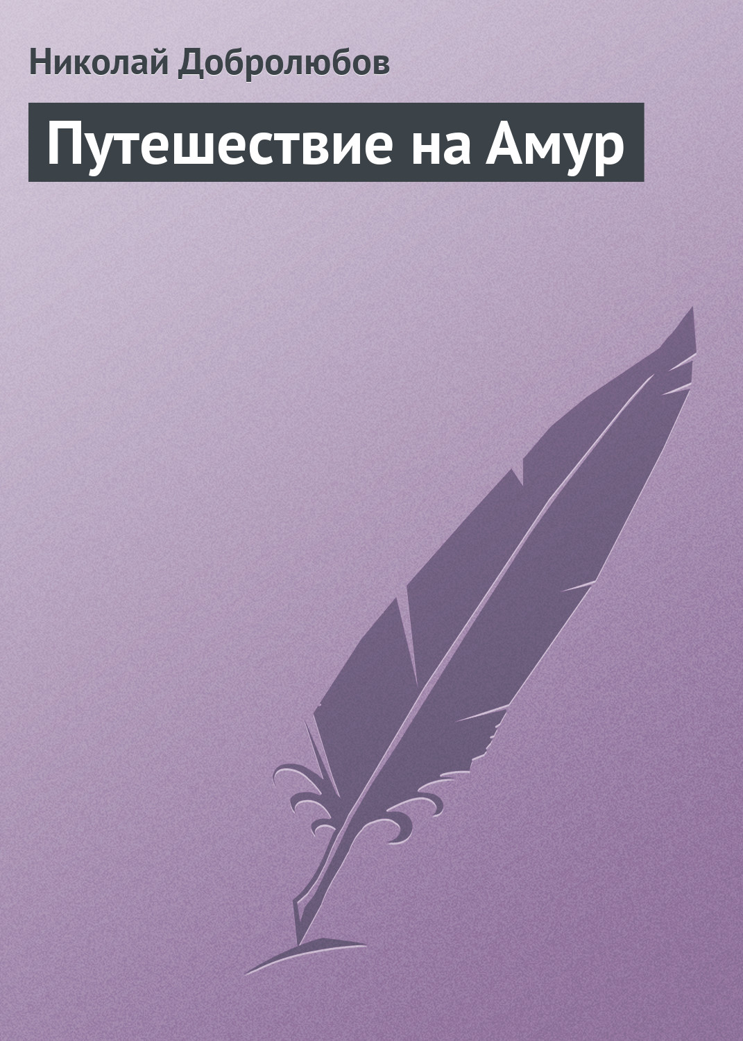 Обложка книги «Путешествие на Амур»