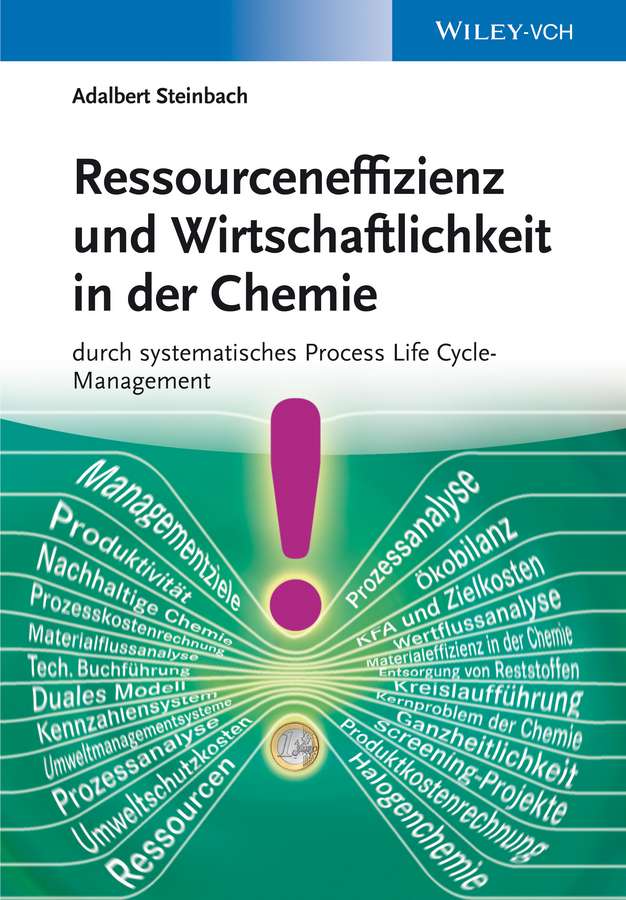 Обложка книги «Ressourceneffizienz und Wirtschaftlichkeit in der Chemie durch systematische Material. Kosten und Wertflussanalysen»