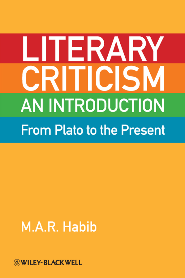 Обложка книги «Literary Criticism from Plato to the Present. An Introduction»
