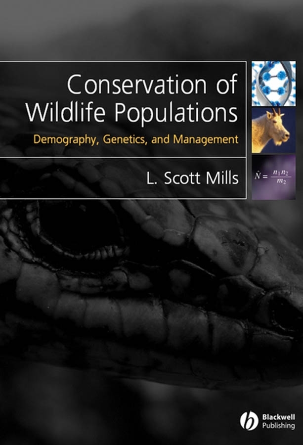 Обложка книги «Conservation of Wildlife Populations. Demography, Genetics and Management»